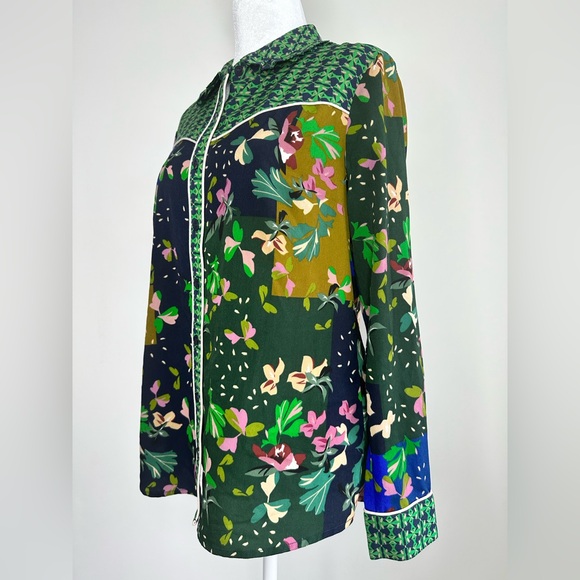 CABI 5520 ‘Bronco’ Elevated Western Long Sleeve Button Down Blouse Size Small - Picture 6 of 12